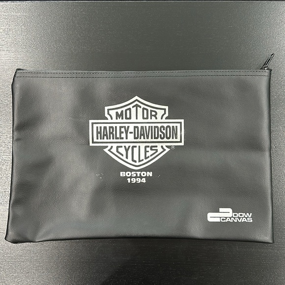 Harley-Davidson Vintage 1994 Document Zip Bag